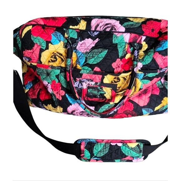 Vera Bradley Rose Grand Traveler Bag - Picture 2 of 3